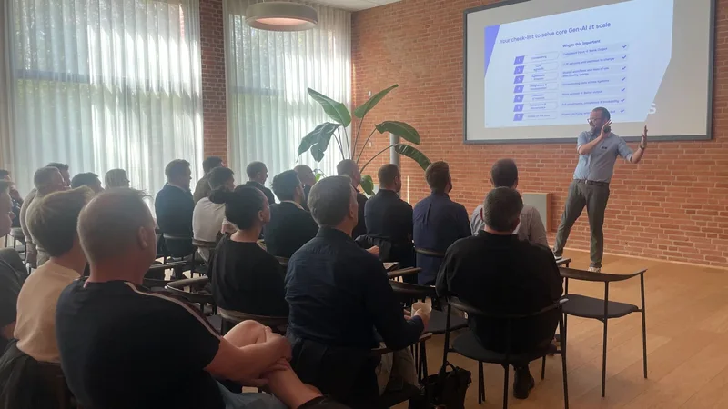 Enterspeed AI in Retail event hos POP2